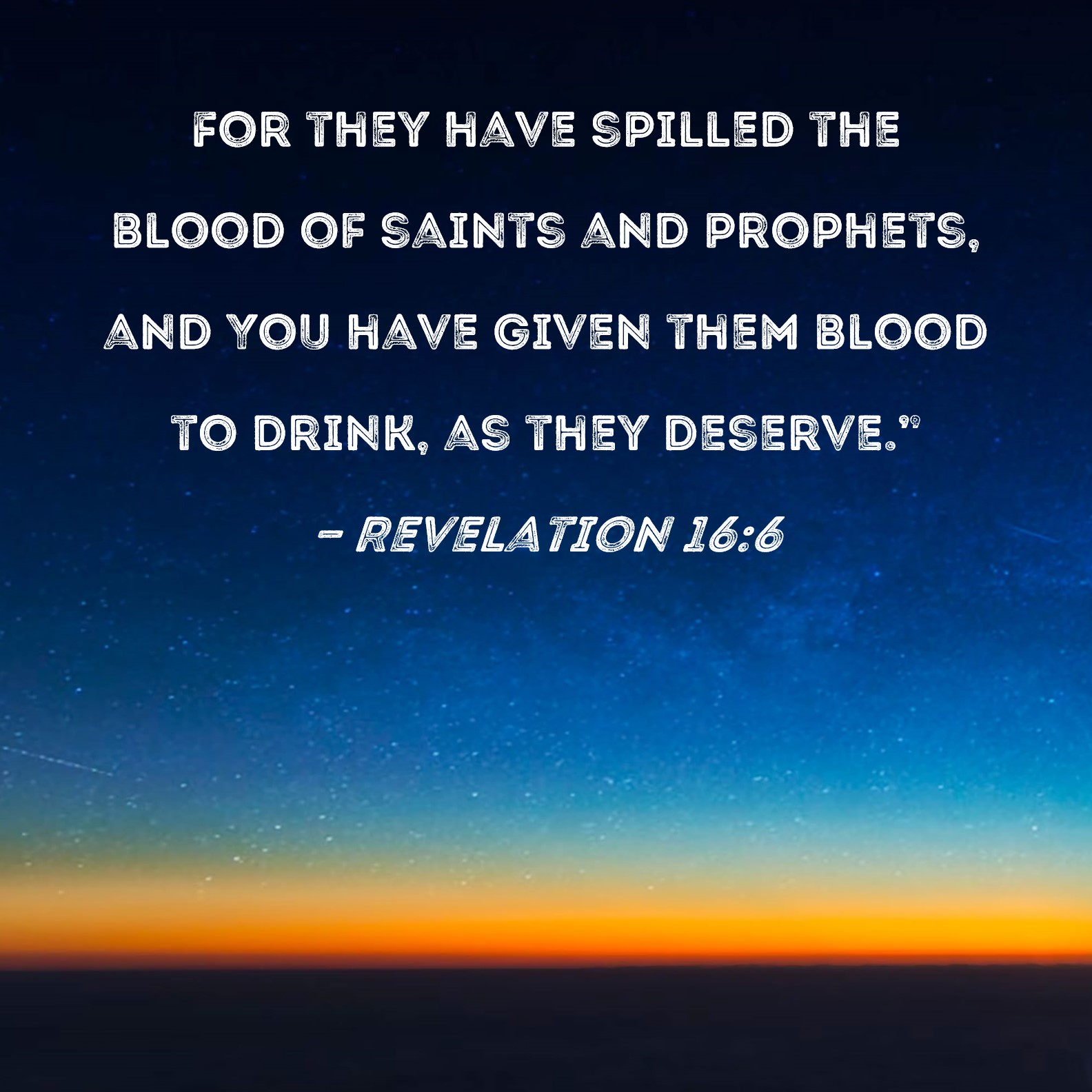 Blood Of The Saints