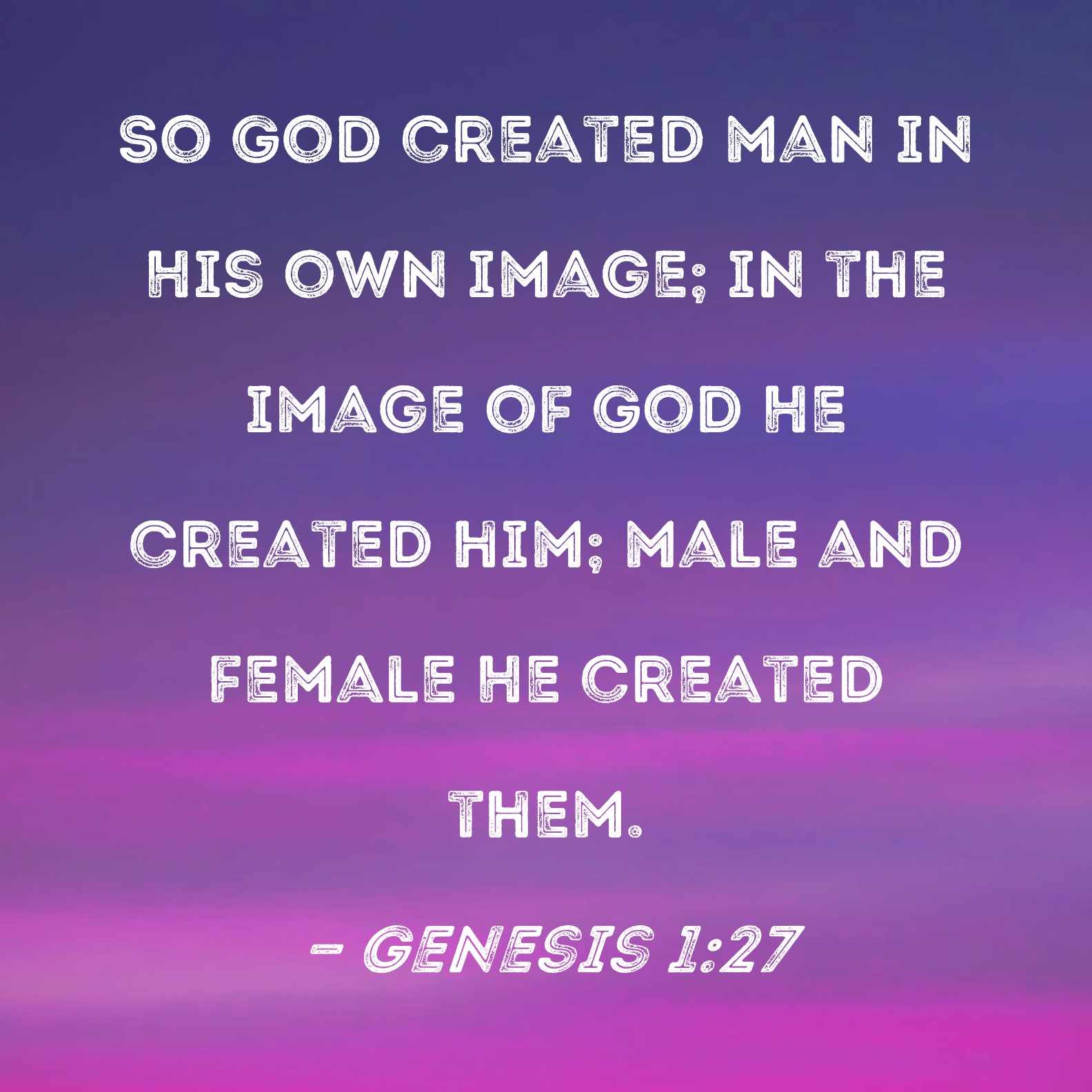man being the image of god essay