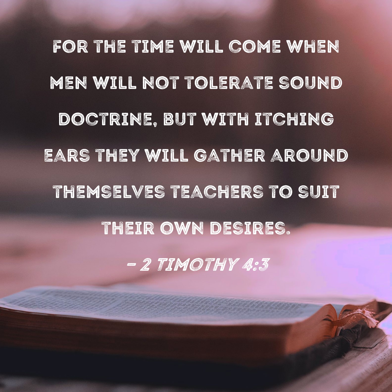mikro køn whisky 2 Timothy 4:3 For the time will come when men will not tolerate sound  doctrine, but with itching ears they will gather around themselves teachers  to suit their own desires.