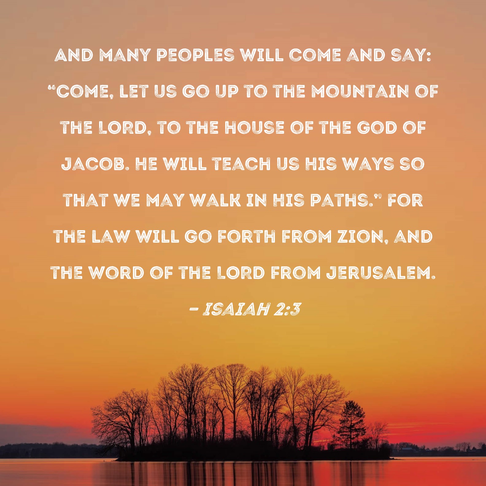 the coming of the lord