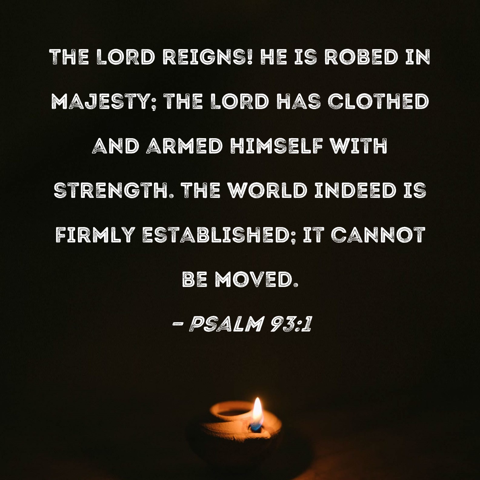 Salmo 93:1-4 - Bíblia