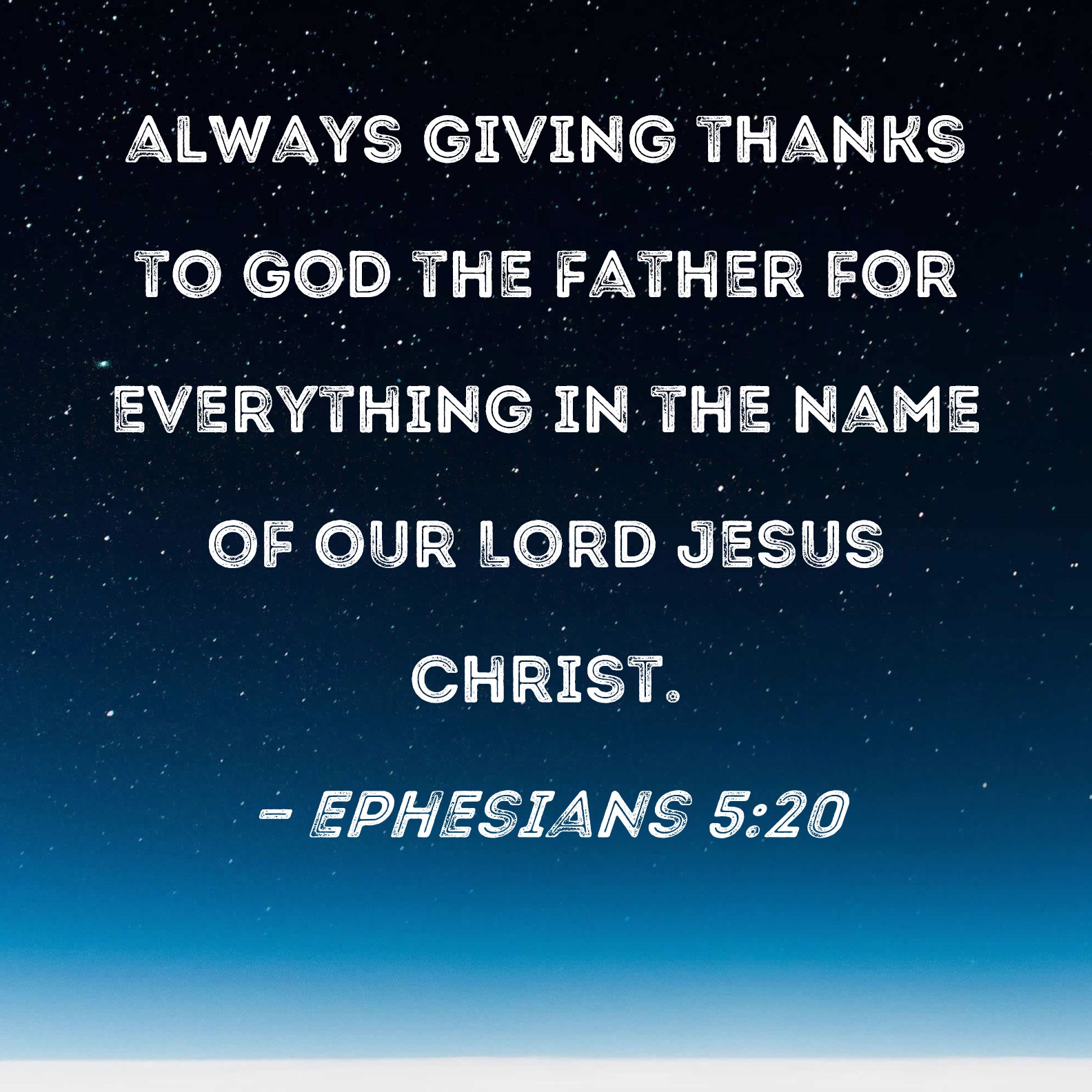 being thankful to god jesus